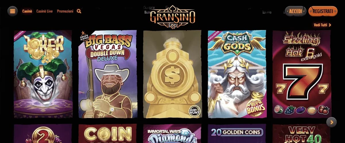 Gransino casino non aams sicuri